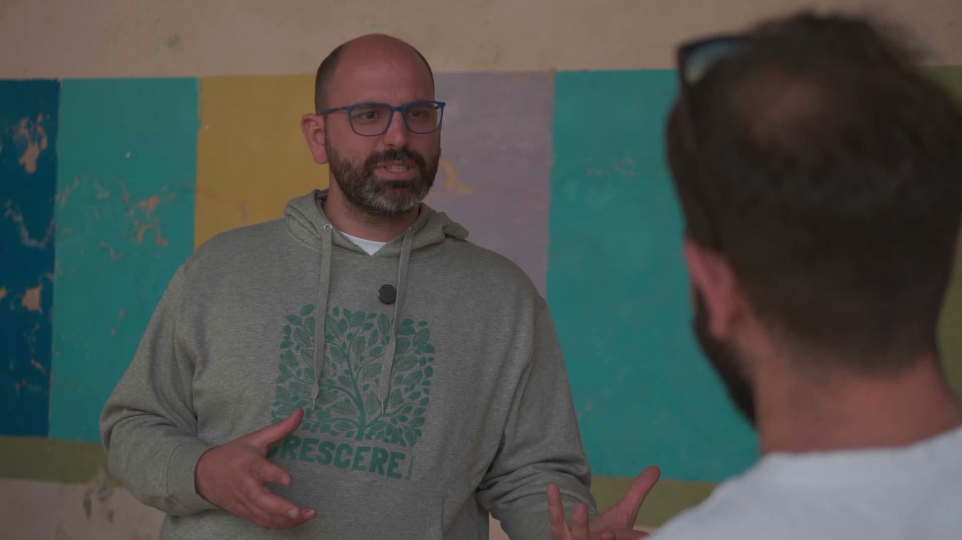 Un incontro con l'associazione Crescere, per l'episodio dedicato ai più piccoli