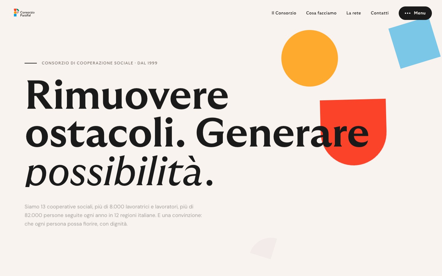 Consorzio Parsifal · sito web
